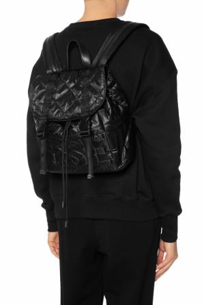 Quilted backpack with a logo, zdjęcie 2 Quilted backpack with a logo od Diesel
